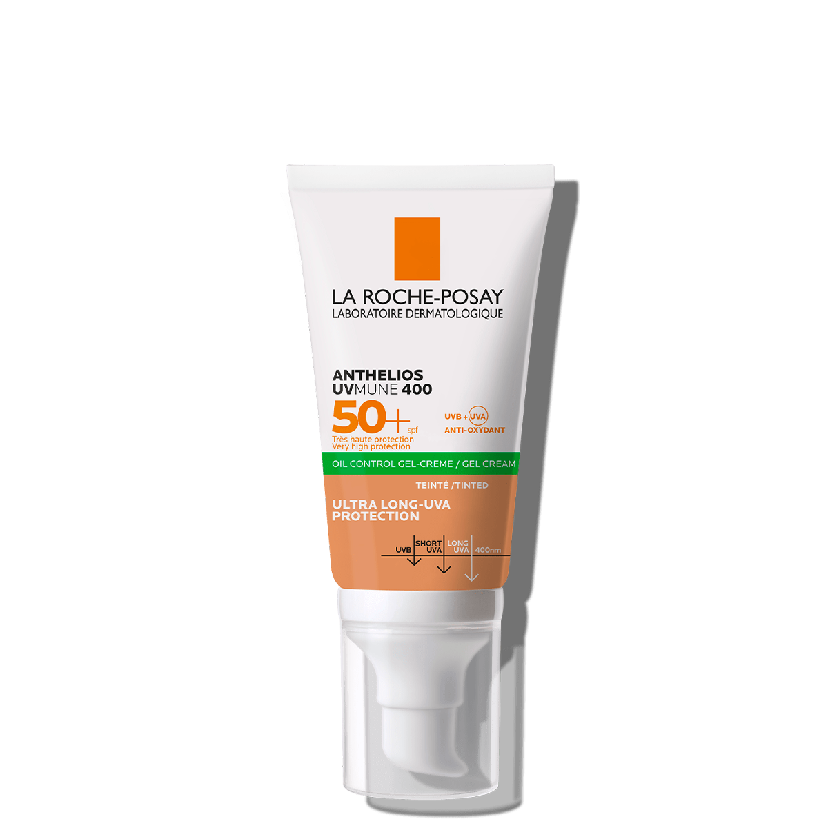 ANTHELIOS UVMUNE 400 OIL CONTROL GEL-CREMA CON COLOR FPS50+ - presentacion actual