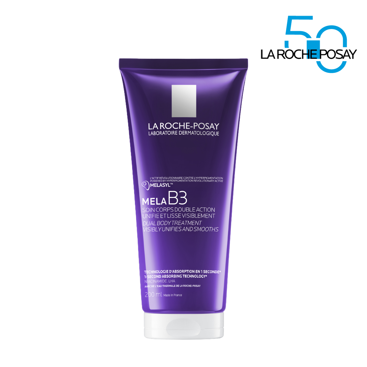 MELA B3 TRATAMIENTO CORPORAL DUAL 200ML - presentacion actual