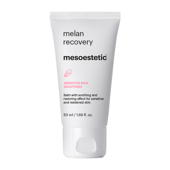 Mesoestetic Melan Recovery 50 ml bálsamo calmante para piel sensible y enrojecida