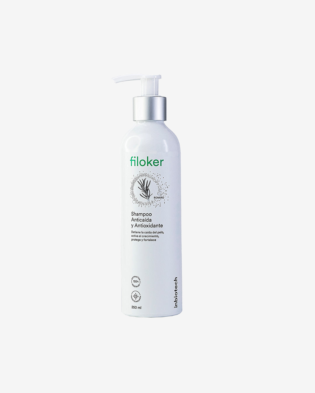 Inbiotech Filoker Shampoo Anticaída 250 ml — Fortalece Desde la Raíz — DermaPharma