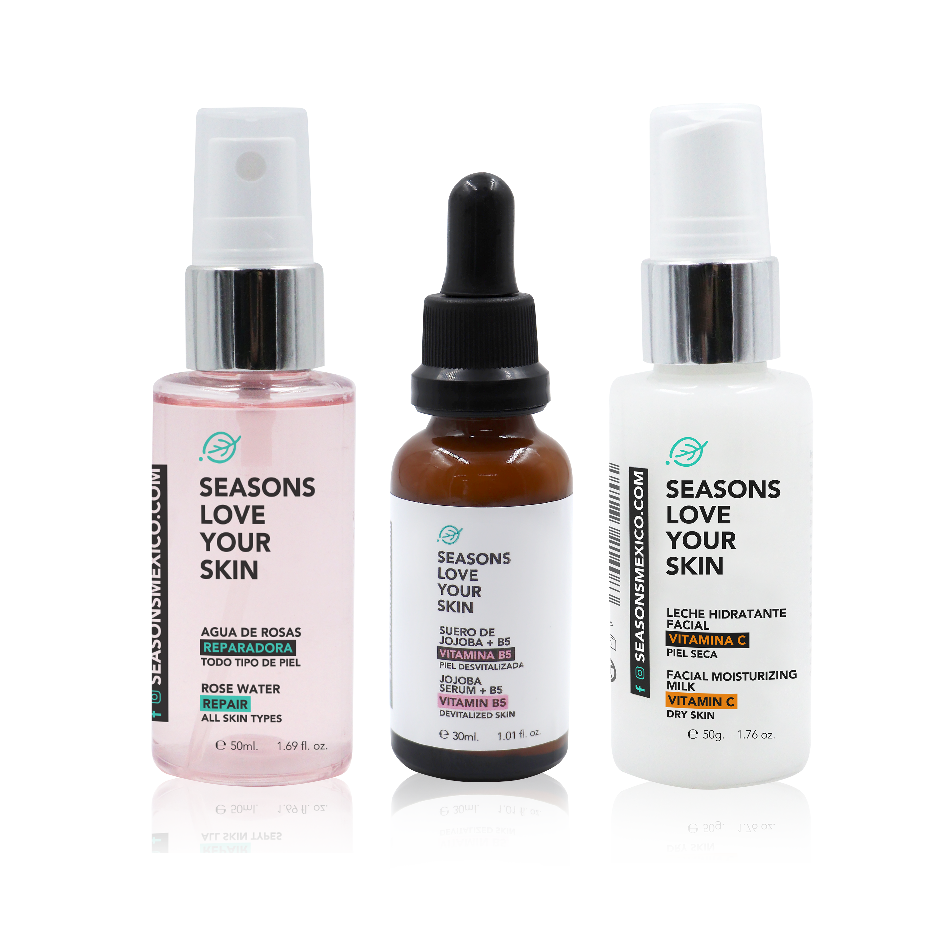Season Love Your Skin Kit Revitalizante Para Pieles Secas - SEASONS Love Your Skin