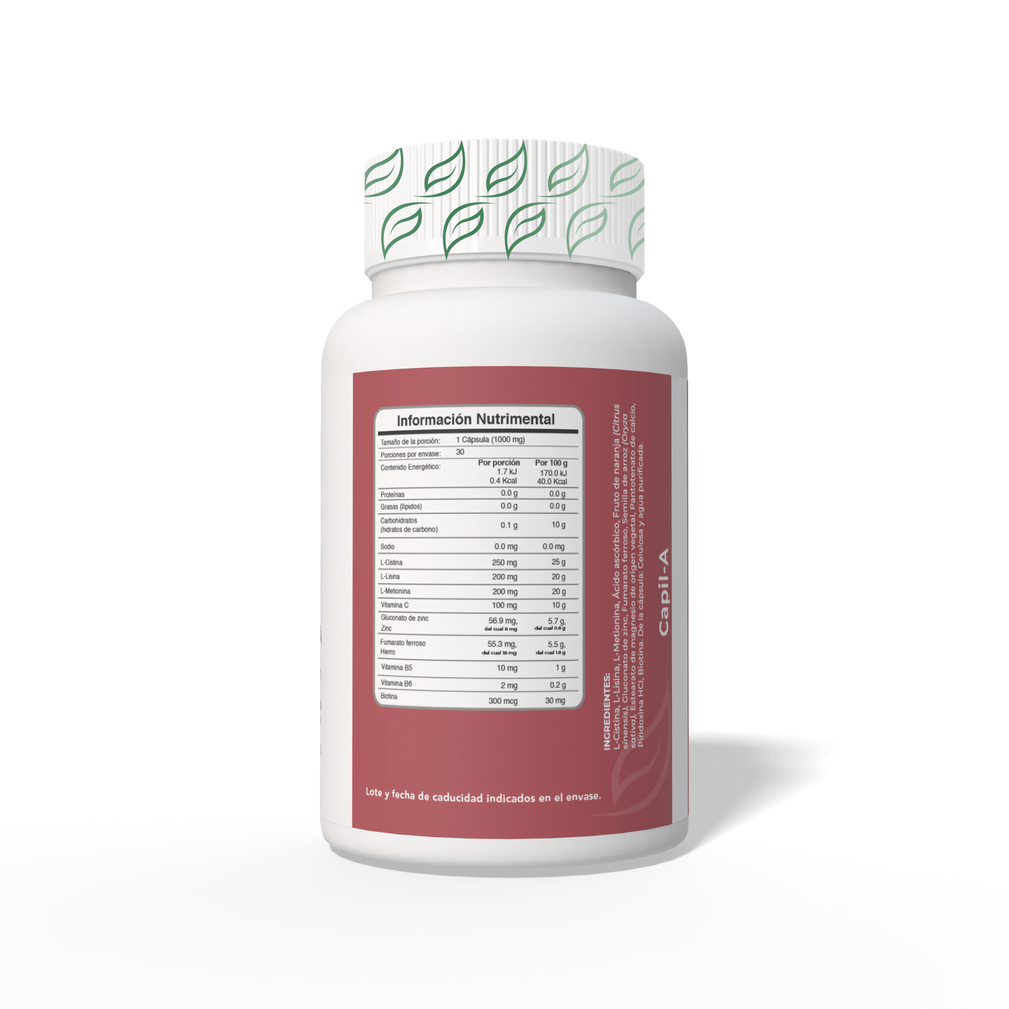 Biobo Labs ProFemme Capil-A 30 Cápsulas — Suplemento Anticaída Mujer (1 Mes) — DermaPharma
