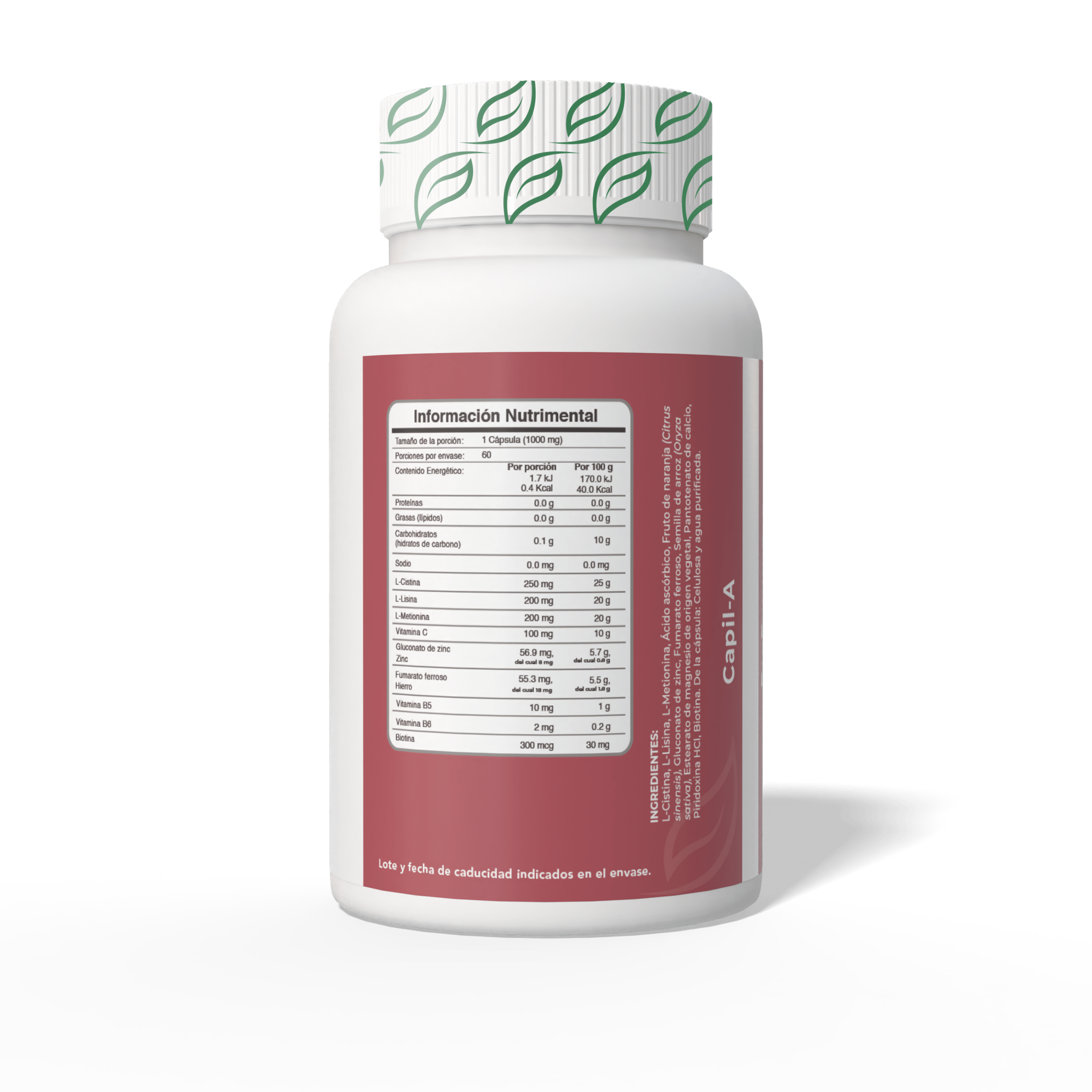 Biobo Labs ProFemme Capil-A 60 Cápsulas — Suplemento Anticaída Mujer (2 Meses) — DermaPharma
