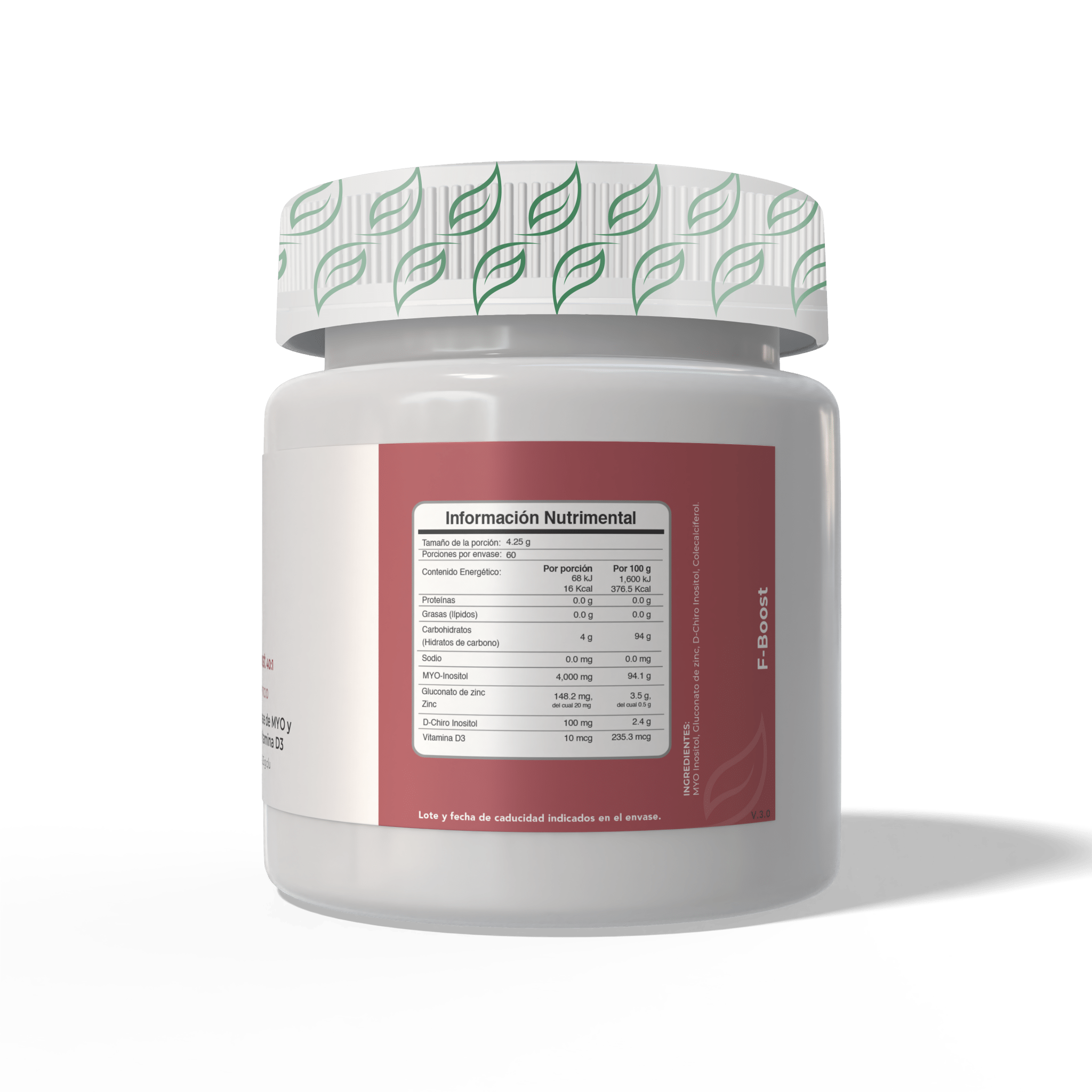 Biobo Labs ProFemme F-Boost en Polvo 60 Porciones — Inositoles para SOP — DermaPharma