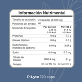 Biobo Labs ProMine P-Lyte 120 Cápsulas — Electrolitos con Potasio — DermaPharma