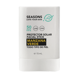 Season Love Your Skin Protector Solar FPS50 Stick Manzana Verde 15 g - SEASONS Love Your Skin