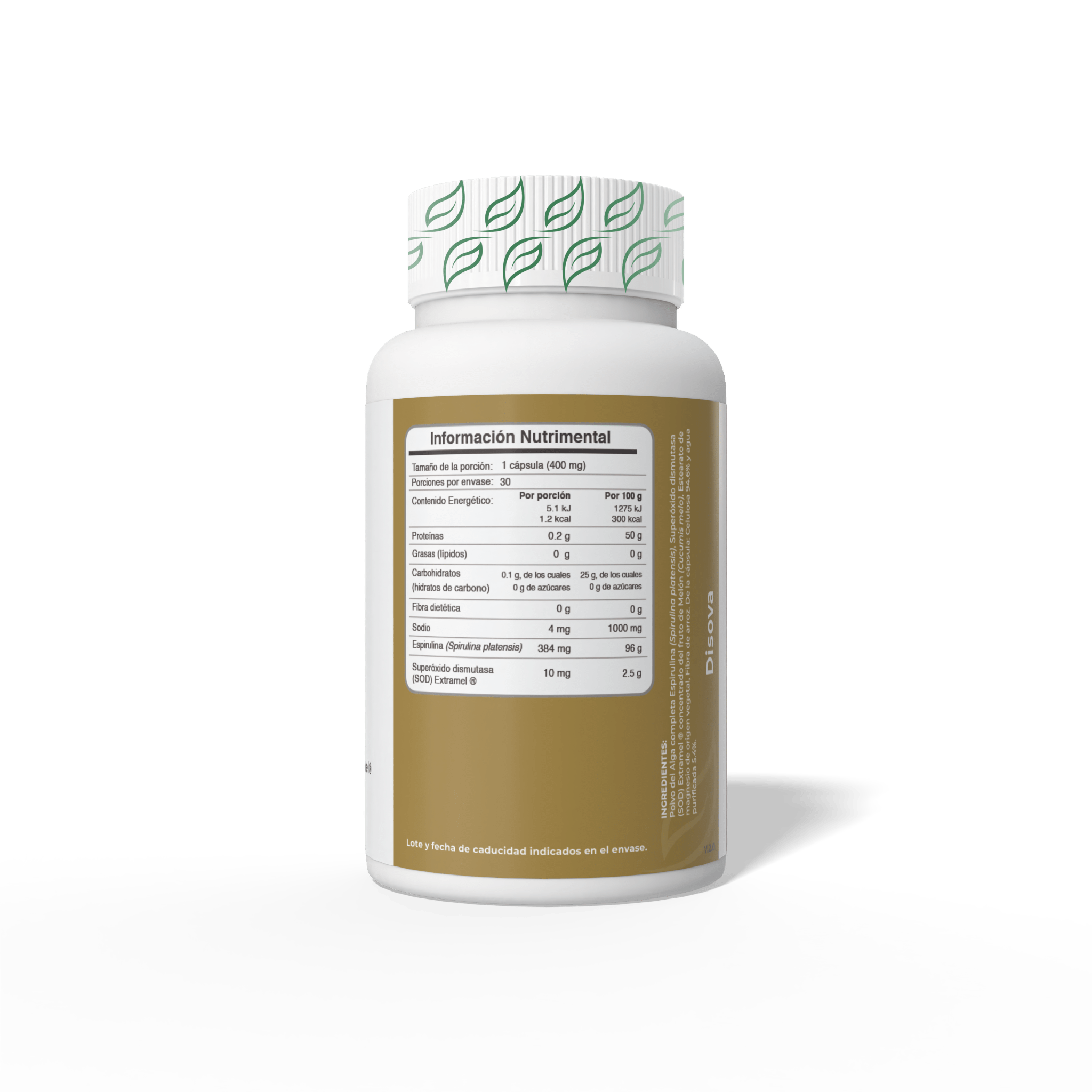 Biobo Labs Revigen Disova 30 Cápsulas — Reinicio Digestivo Anti-Candida — DermaPharma