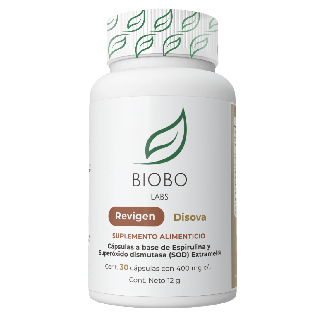 Biobo Labs Revigen Disova 30 Cápsulas — Reinicio Digestivo Anti-Candida — DermaPharma