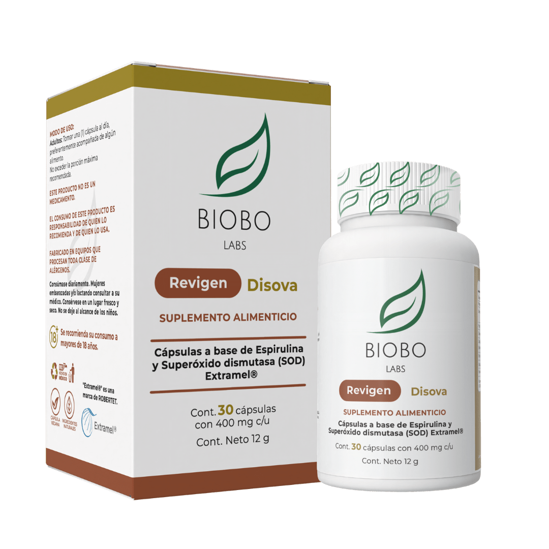 Biobo Labs Revigen Disova 30 Cápsulas — Reinicio Digestivo Anti-Candida — DermaPharma