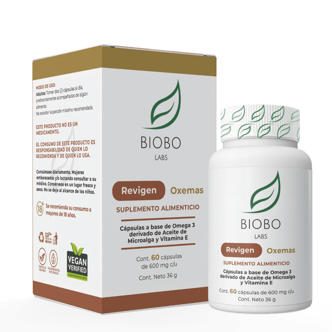Biobo Labs Revigen Oxemas 60 Cápsulas — Línea Revigen — DermaPharma