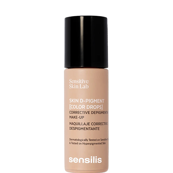 Sensilis Skin D-Pigment Color Drops base de maquillaje despigmentante tono 01 25ml