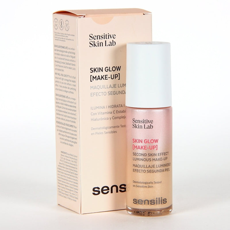 Sensilis Skin Glow [Make-Up] Maquillaje Iluminador Antioxidante Tono 01 30ml — DermaPharma
