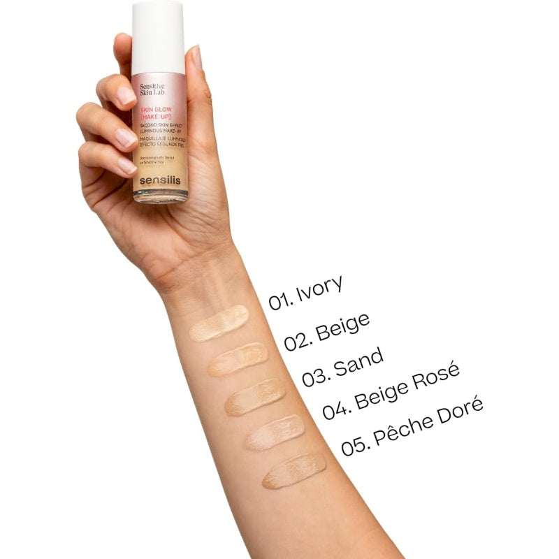 Sensilis Skin Glow [Make-Up] Maquillaje Iluminador Antioxidante Tono 03 30ml — DermaPharma