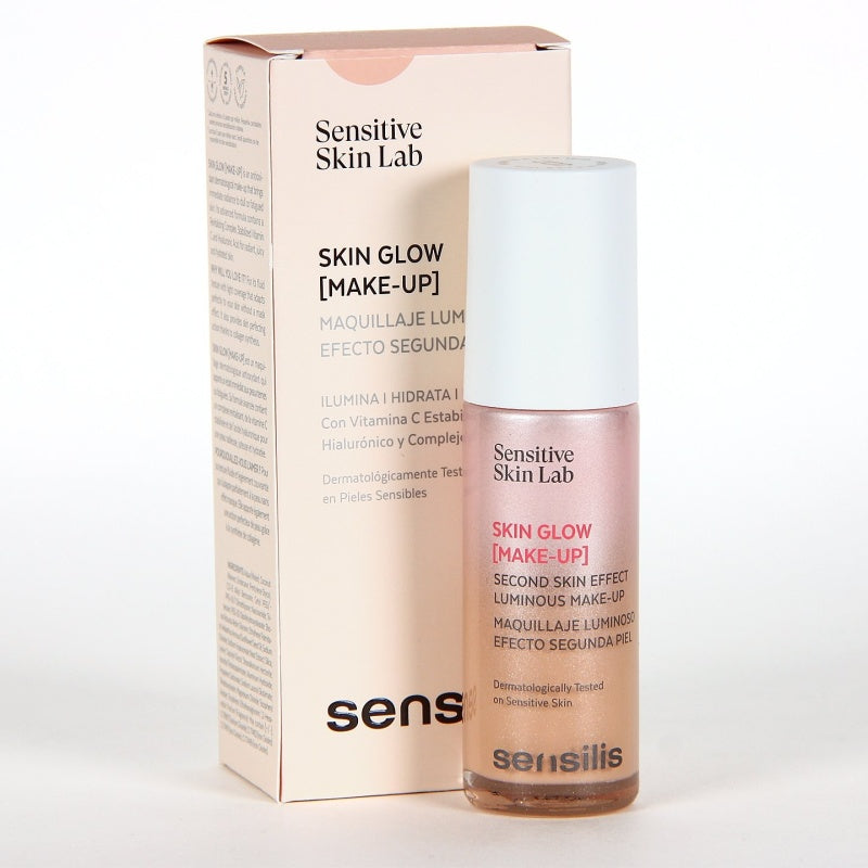 Sensilis Skin Glow [Make-Up] Maquillaje Iluminador Antioxidante Tono 04 30ml — DermaPharma