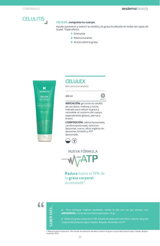 Sesderma Celulex Gel Anticelulítico 200ml