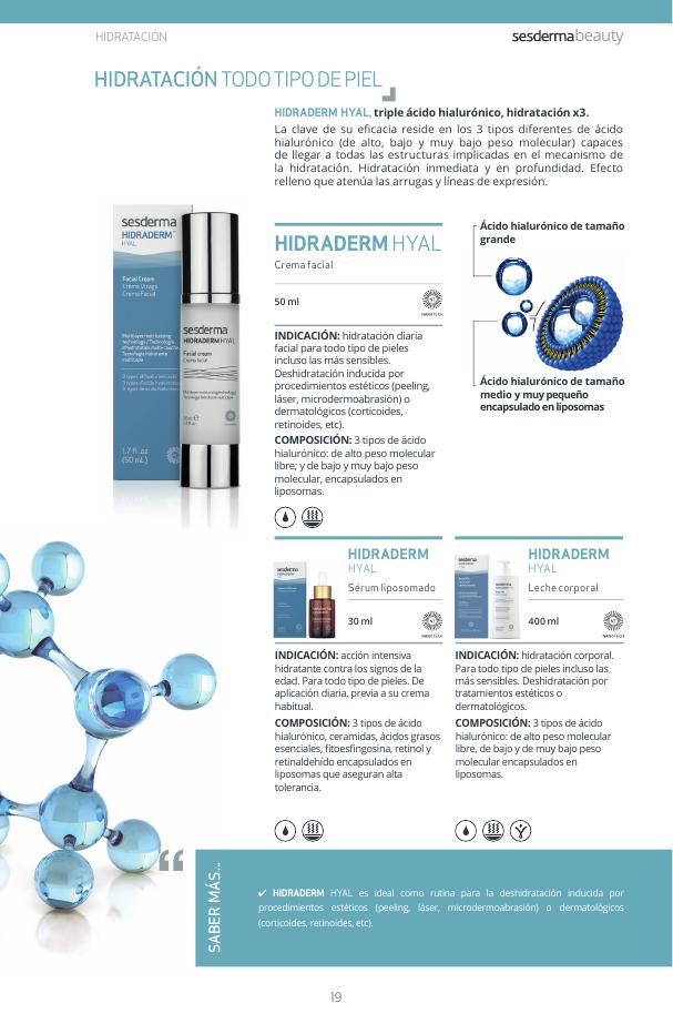 Sesderma Hidraderm Hyal Liposomal Sérum 30ml — Ácido Hialurónico