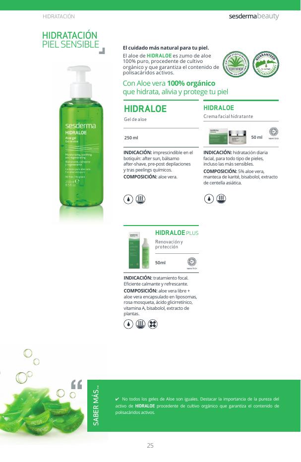Sesderma Hidraloe Gel de Aloe 500ml