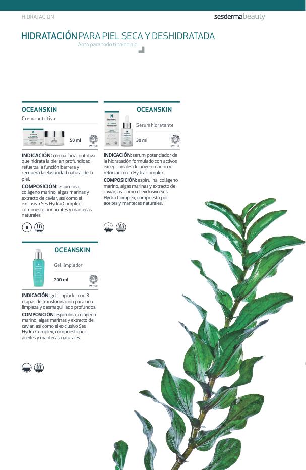 Ficha oficial Sesderma linea oceanskin