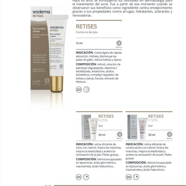 Sesderma Retises 0.5% Crema Antiarrugas 30ml — Retinol
