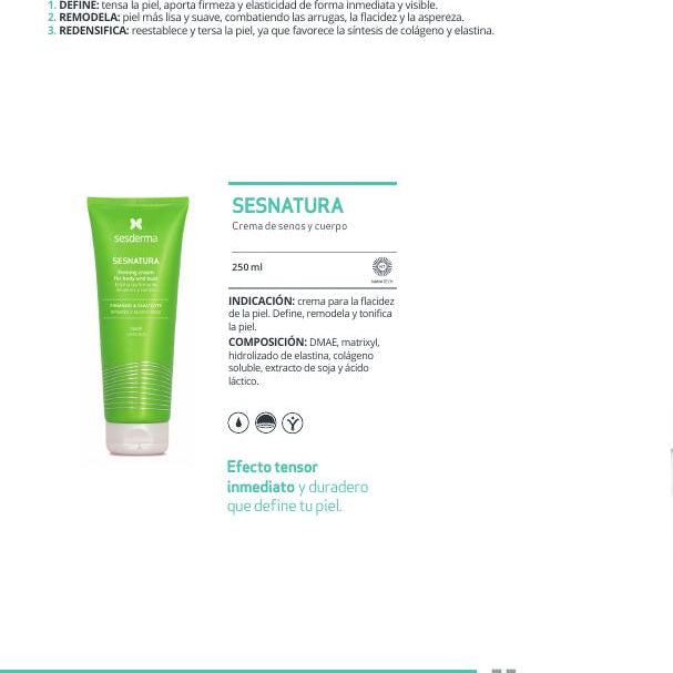 Sesderma Sesnatura Crema Reafirmante Senos y Cuerpo 250ml
