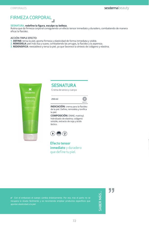 Sesderma Sesnatura Crema Reafirmante Senos y Cuerpo 250ml
