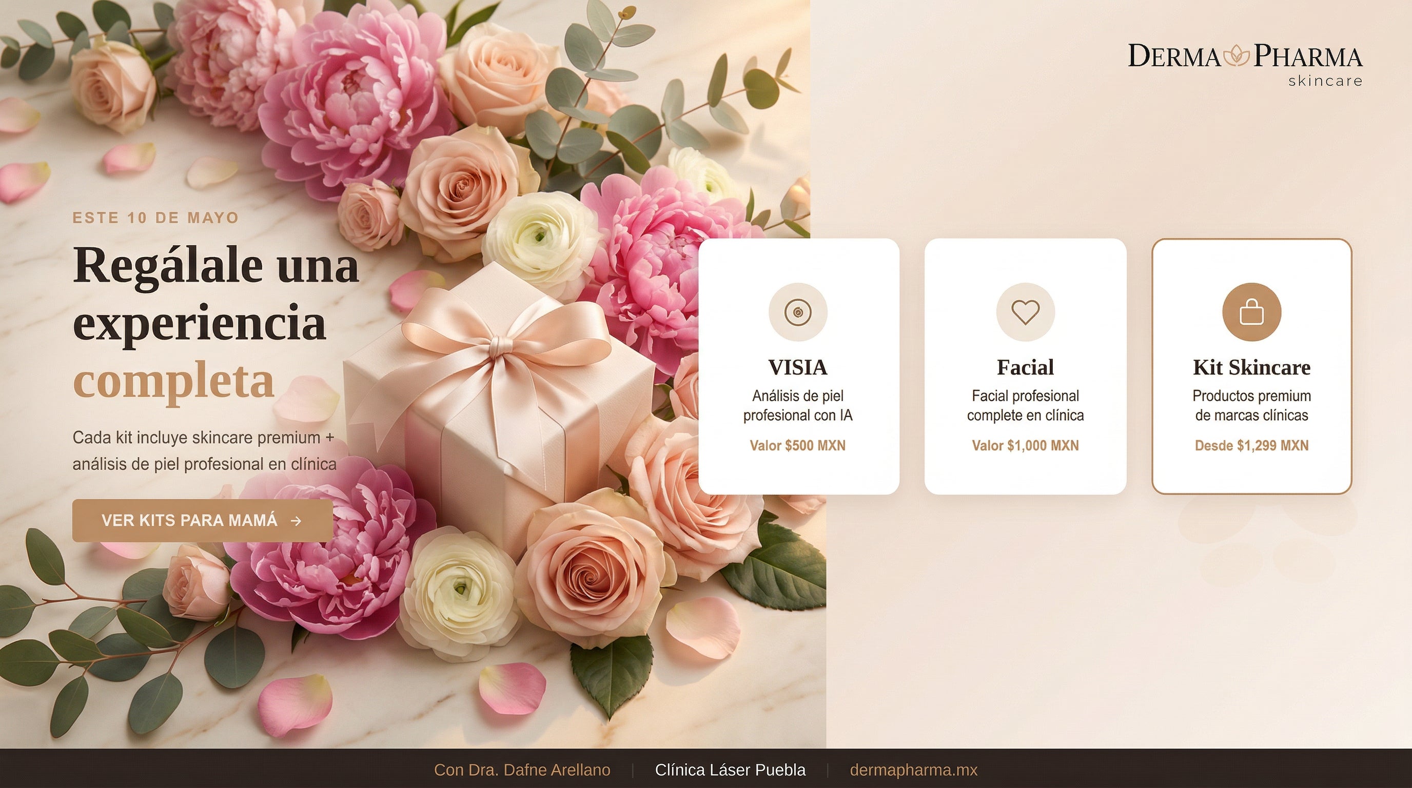 VISIA + Facial GRATIS con cada kit